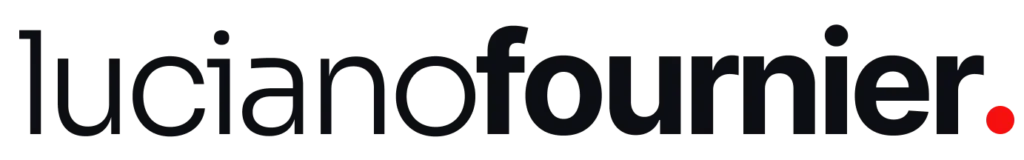 Logo Luciano Fournier Oficial Preta